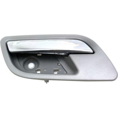 2007-2014 GMC Sierra Rear Door Handle LH, Inside, Gray Bezel Lever - Classic 2 Current Fabrication