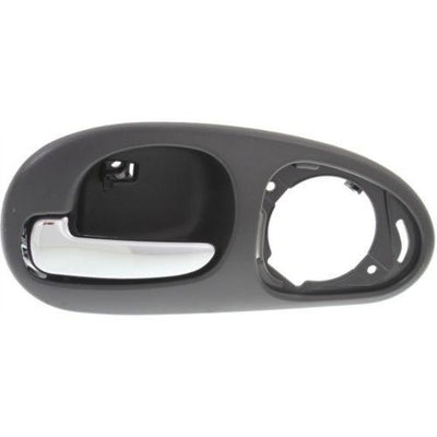 1998-2004 Chrysler Concorde Rear Door Handle LH, Chrome Black, Sedan - Classic 2 Current Fabrication