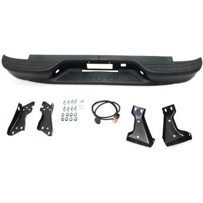 1999-2005 Chevy Silverado Step Bumper, Assy, Black, Steel, Stepside - Classic 2 Current Fabrication