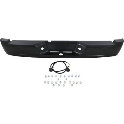 2005-2011 Dodge Dakota Step Bumper, Assy, Black, Steel - Classic 2 Current Fabrication