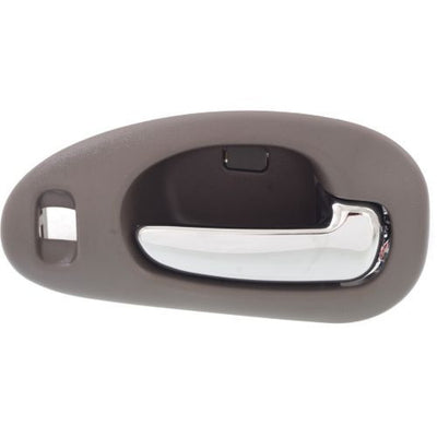 1998-2004 Chrysler Concorde Front Door Handle RH Gray, w/4 Nuts, Sedan - Classic 2 Current Fabrication