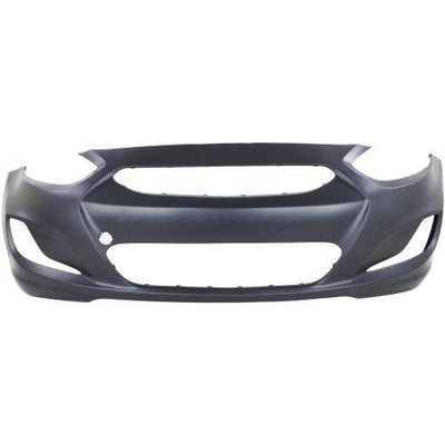 2014-2016 Hyundai Accent Front Bumper Cover, Primed, Hatchback/Sedan-CAPA - Classic 2 Current Fabrication