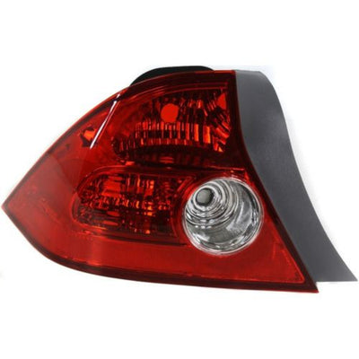 2004-2005 Honda Civic Tail Lamp LH, Lens And Housing, Coupe - Classic 2 Current Fabrication