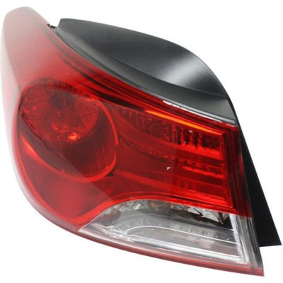 2011-2013 Hyundai Elantra Tail Lamp LH, Outer, Assembly, Usa Built, Sedan - Classic 2 Current Fabrication