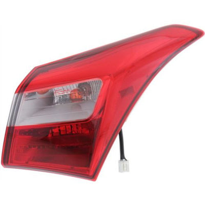 2013 Hyundai Elantra Tail Lamp RH, Outer, Assembly, Bulb Type, To 9-6-12 - Classic 2 Current Fabrication