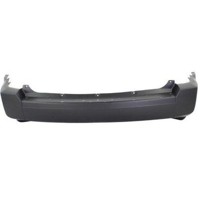 2007-2010 Jeep Patriot Rear Bumper Cover, Primed, w/Chrome, w/Out Tow Hook - Classic 2 Current Fabrication