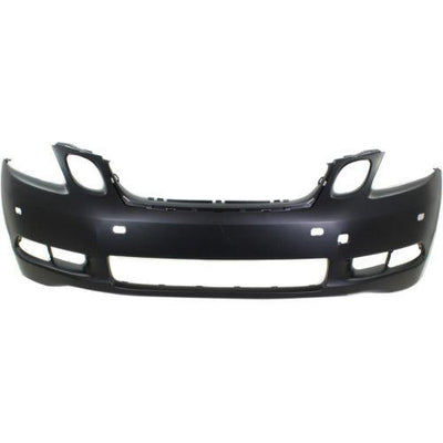 2006-2007 Lexus GS430 Front Bumper Cover, Primed, w/Hlamp Washer, w/Park Assist - Classic 2 Current Fabrication