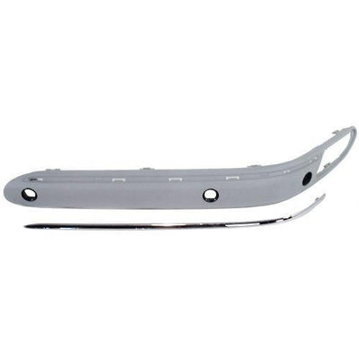 2001-2005 Mercedes Benz C240 Front Bumper Molding LH Impact, w/Parktronic - Classic 2 Current Fabrication