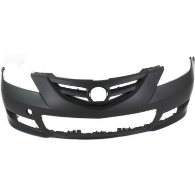 2007-2009 Mazda 3 Front Bumper Cover, Primed, Sport Type, Sedan - Classic 2 Current Fabrication