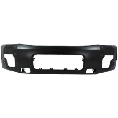 2008-2015 Nissan Titan Front Bumper, Black, PRO-4X/S/SV Models - Classic 2 Current Fabrication