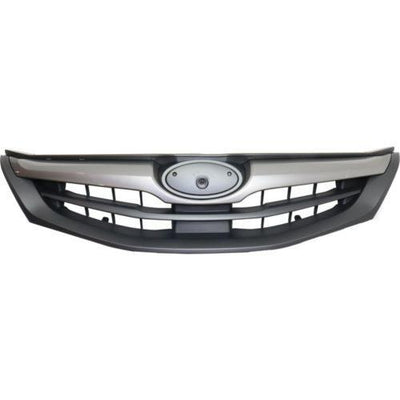 2010-2011 Subaru Impreza Grille, Matte, w/Silver/Gray Molding, Exc WRX - Classic 2 Current Fabrication