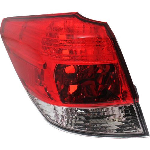 2010-2014 Subaru Outback Tail Lamp LH, Outer, Lens/Housing, Incandesce ...