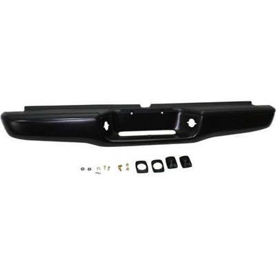 1995-2003 Toyota Tacoma Step Bumper, Assy, Black, Steel - Classic 2 Current Fabrication