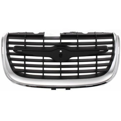 1999-2001 Chrysler 300m Grille, Center, Chrome Shell/primed Insert - Classic 2 Current Fabrication