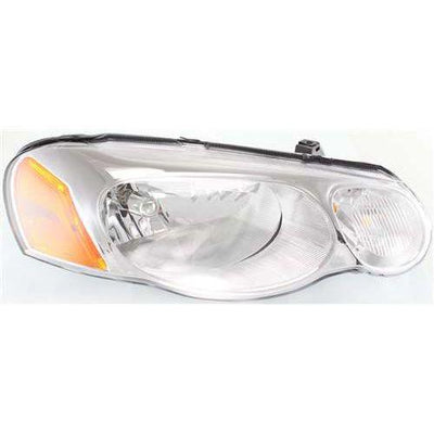 2004-2006 Chrysler Sebring Head Light RH, Halogen, Sedan/convertible - Classic 2 Current Fabrication