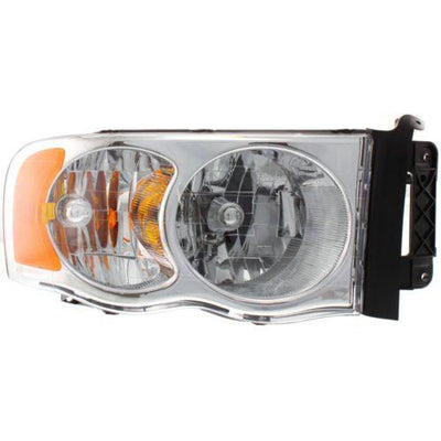 2002-2005 Dodge Pickup Head Light RH, Halogen, w/Bulb And Wiring - Classic 2 Current Fabrication