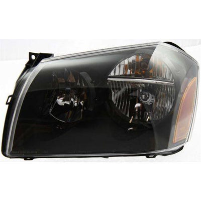 2005-2007 Dodge Magnum Head Light LH, Assembly, Halogen, Black Interior - Classic 2 Current Fabrication