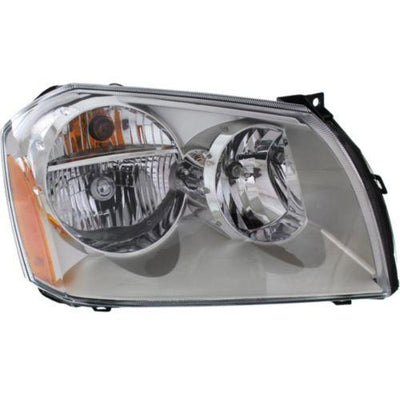 2005-2007 Dodge Magnum Head Light RH Assembly, Halogen, Chrome Interior - Classic 2 Current Fabrication