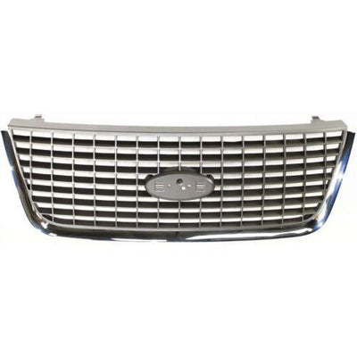 2003-2006 Ford Expedition Grille, Chrome Shell - Classic 2 Current Fabrication