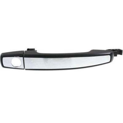 2011-2013 Chevy Camaro Front Door Handle LH, Primed, w/Chrome Insert, - Classic 2 Current Fabrication