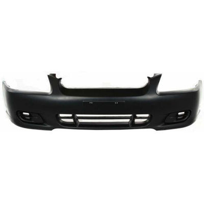 2000-2002 Hyundai Accent Front Bumper Cover, Primed, w/o Fog Lamp Hole - Classic 2 Current Fabrication