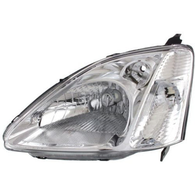 2002-2003 Honda Civic Head Light LH, Lens And Housing, Hatchback - Classic 2 Current Fabrication