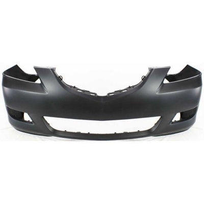 2004-2006 Mazda 3 Front Bumper Cover, Primed, Standard Type, Sedan - Capa - Classic 2 Current Fabrication