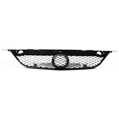2001-2003 Mazda Protege Grille, Black - Classic 2 Current Fabrication