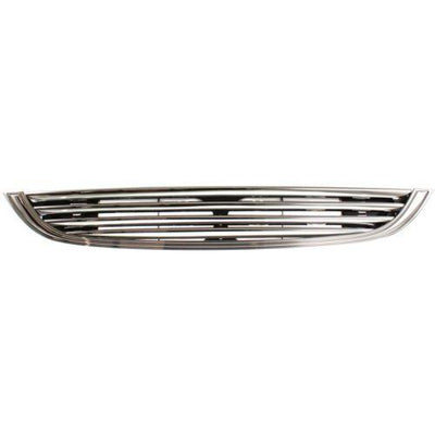 2002-2004 Mini Cooper Grille, Chrome Shell/Black Insert - Classic 2 Current Fabrication