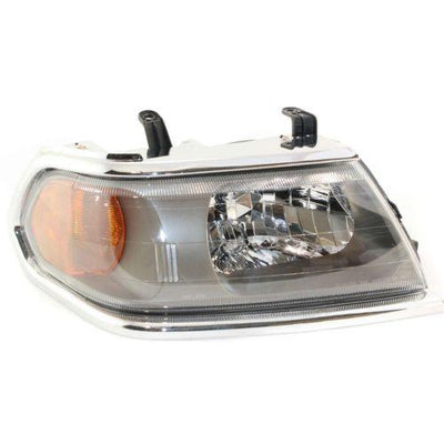 2000-2004 Mitsubishi Montero Sport Head Light RH, Assembly, Chrome - Classic 2 Current Fabrication