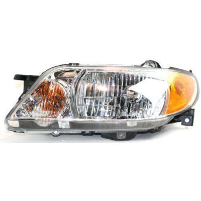 2001-2003 Mazda Protege Head Light LH, Assembly, Aluminum Bezel, Sedan - Classic 2 Current Fabrication