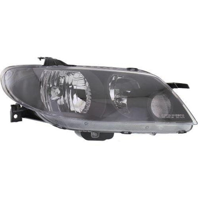 2002-2003 Mazda Protege5 Head Light RH, Lens And Housing, Metal Coat Bezel - Classic 2 Current Fabrication