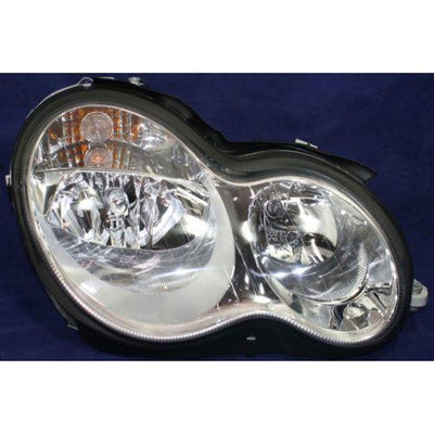 2005-2007 Mercedes-Benz C-class Head Light RH, Halogen, Sedan/Wagon - Classic 2 Current Fabrication