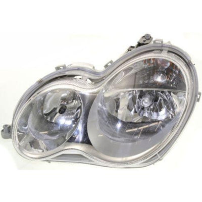 2005-2007 Mercedes-Benz C-class Head Light LH, Halogen, Sedan/Wagon - Classic 2 Current Fabrication