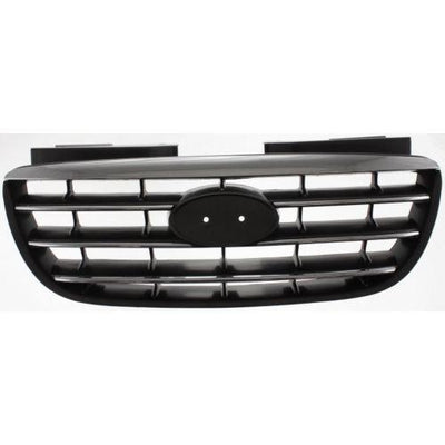 2007-2010 Hyundai Elantra Grille, Black - Classic 2 Current Fabrication