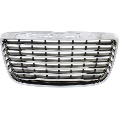 2011-2014 Chrysler 300 Grille, Chrome Shell/Black Insert - Classic 2 Current Fabrication