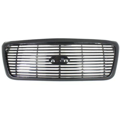 2007-2008 Ford F-150 Grille, Primed Shll/ Black Insert - Classic 2 Current Fabrication