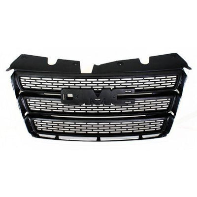 2010-2014 GMC Terrain Grille, Textured Black - Classic 2 Current Fabrication
