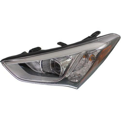 2013-2016 Hyundai Santa Fe Head Light LH, Assembly, Halogen, Sport Model - Classic 2 Current Fabrication