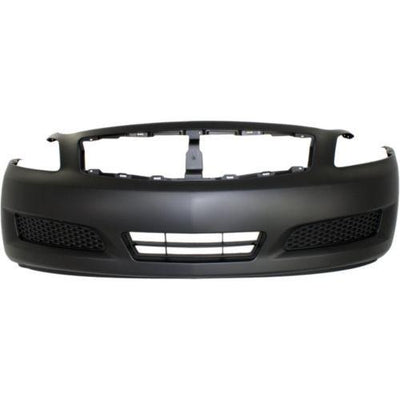 2009 Infiniti G37 Front Bumper Cover, Primed, w/o Sensor Hole - Classic 2 Current Fabrication