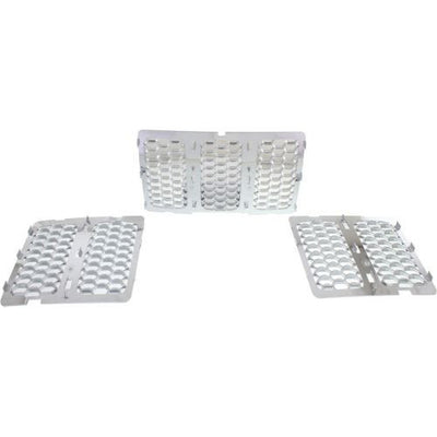 2014-2015 Jeep Grand Cherokee Grille, Honeycomb Insert Chrome - Classic 2 Current Fabrication