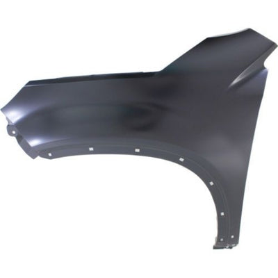 2012-2015 Kia Sorento Fender LH, Black, Steel, With Side Garnish Hole - Classic 2 Current Fabrication