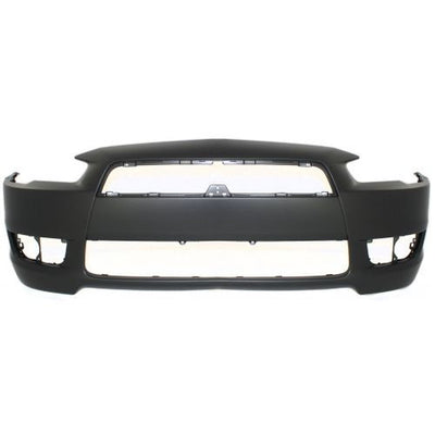 2008-2015 Mitsubishi Lancer Front Bumper Cover, Primed, w/o Air Dam Hole - Classic 2 Current Fabrication