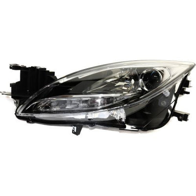 2012-2013 Mazda 6 Head Light LH, Lens And Housing, Halogen - Capa - Classic 2 Current Fabrication