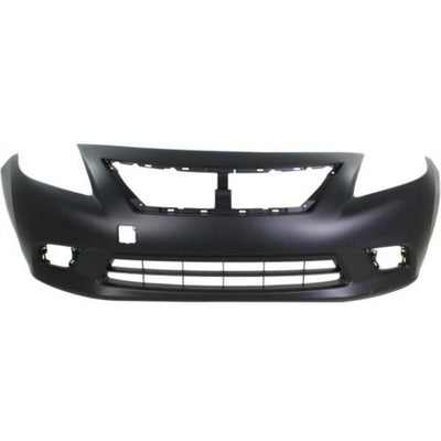 2012-2014 Nissan Versa Front Bumper Cover, Primed, Sedan - Capa - Classic 2 Current Fabrication