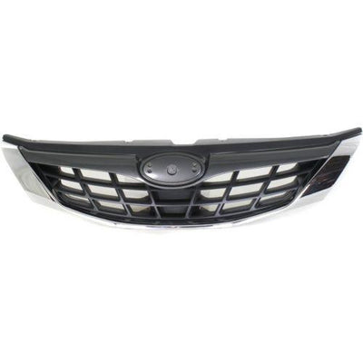 2008 Subaru Impreza Grille, Silver Shell/Black Insert - Classic 2 Current Fabrication