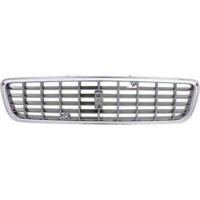 2004-2006 Volvo S80 Grille, Chrome Shell/gray Insert - Classic 2 Current Fabrication