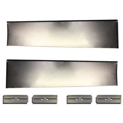 1931-1932 Chevy Full Size Smooth Running Board Set W/Adapters - Classic 2 Current Fabrication