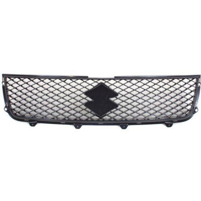 2006-2010 Suzuki Grand Vitara Grille, Silver Black - Classic 2 Current Fabrication