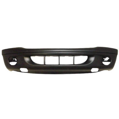 2001-2004 Dodge Dakota Front Bumper Cover w/Fog Lamp Holes Smooth - Classic 2 Current Fabrication